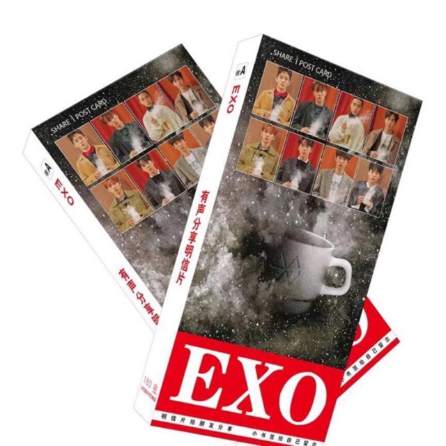 Postcard ảnh exo