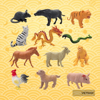 Đồ chơi mô hình 12 Con Giáp HT7521