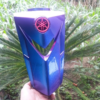 Mặt nạ sirius màu titan độ led logo