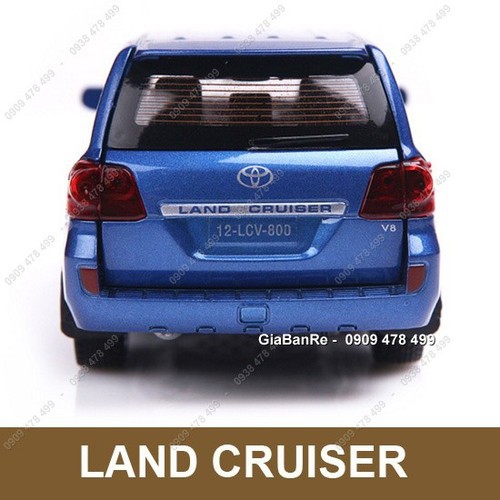 Xe Mô Hình Kim Lọai Toyota Land Cruiser Tỉ Lệ 1:32 - Double Horse - 9863