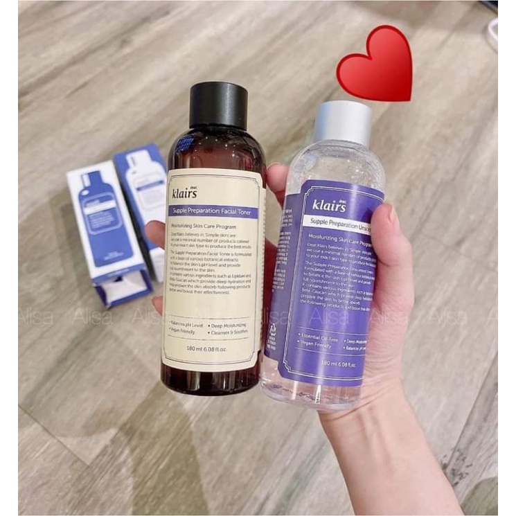 Nước Hoa Hồng Klairs - Toner Klairs 180ml