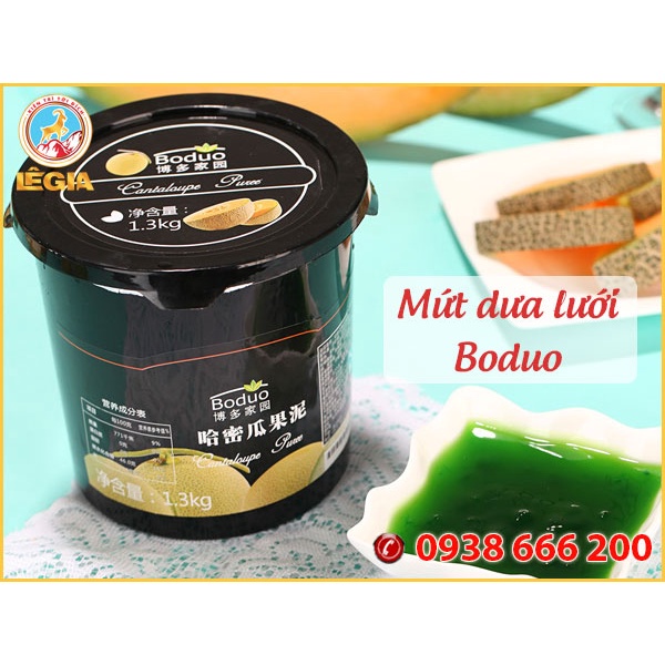 Mứt BODUO Dưa Lưới 1.3KG (MELON PUREE JAM)