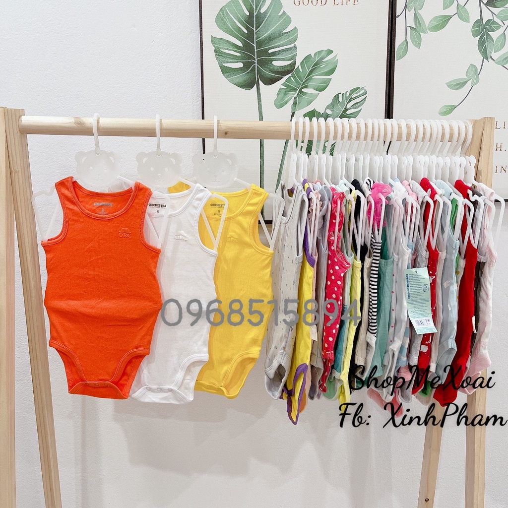 BỘ BODYSUIT BA LỖ, HAI DÂY SIZE 9M LINK 1, BODY CHIP CHO BÉ TỪ 7-8,5KG