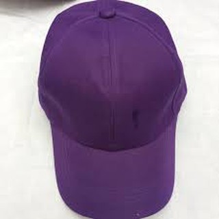 Mũ kaki tím trơn VH