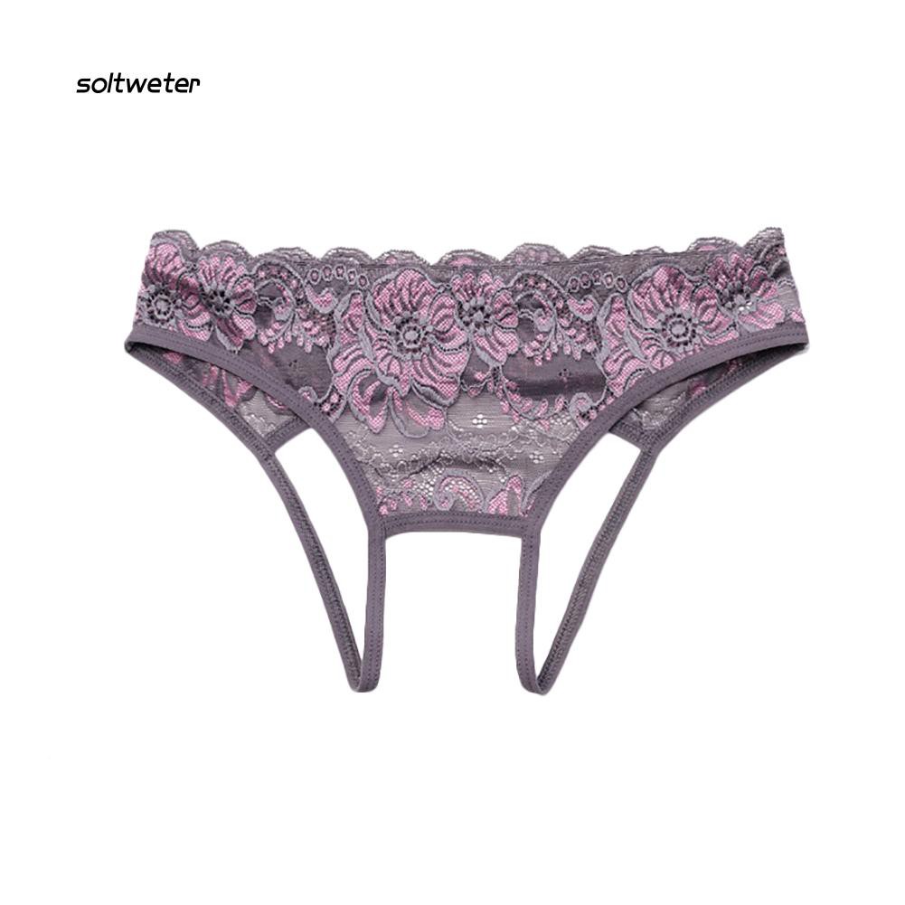 Quần lót ren lọt khe hở mông quyến rũ cho nữ