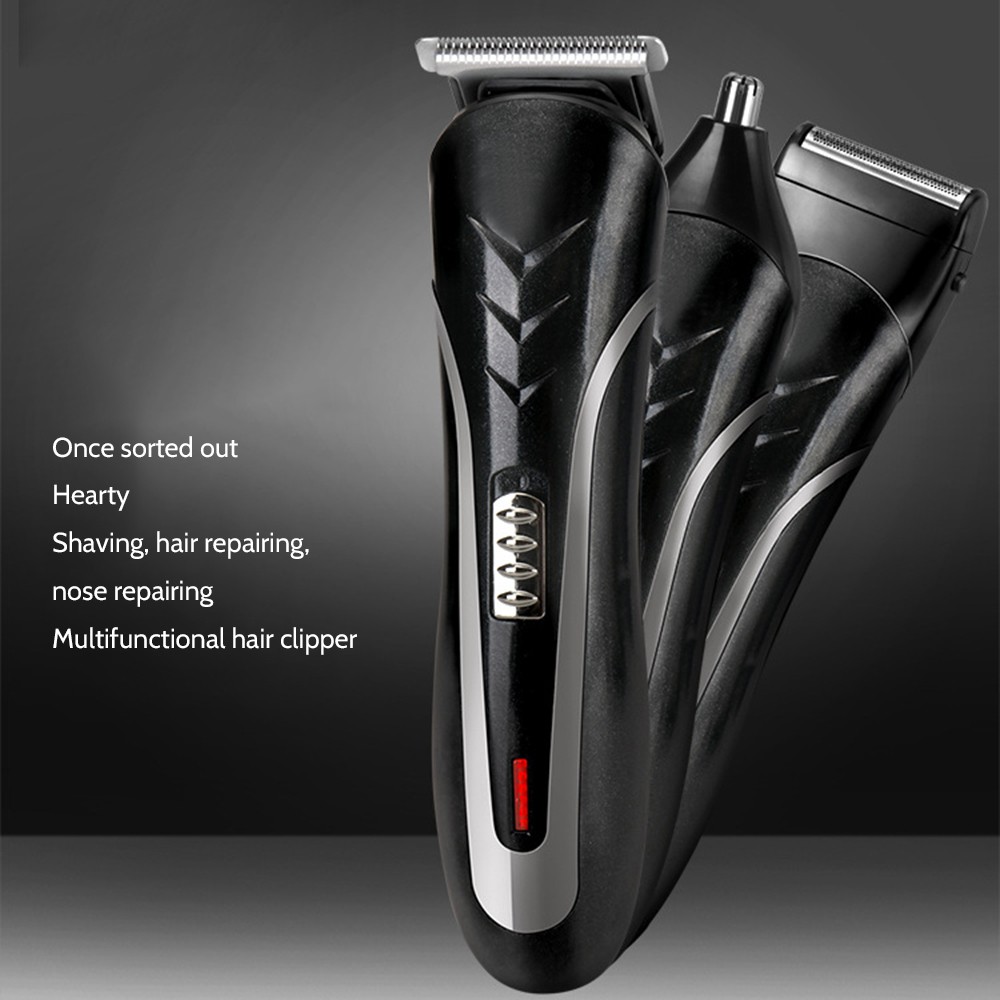 Kemei 3 in 1 Nen's Grooming Kit Rechargeable Father Gift KM-1419