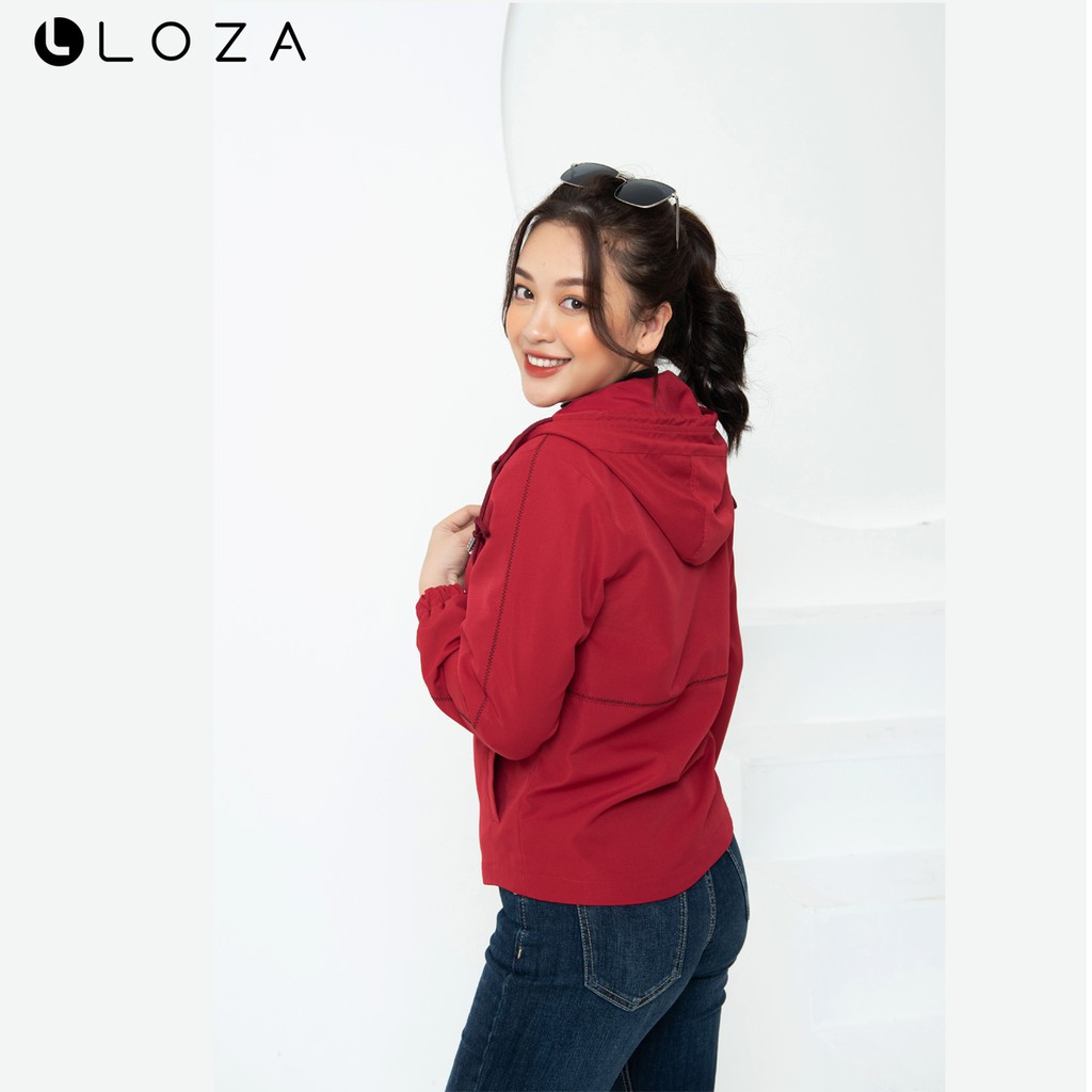 Áo jacket nữ phối viền-LOZA LJ10002 | BigBuy360 - bigbuy360.vn