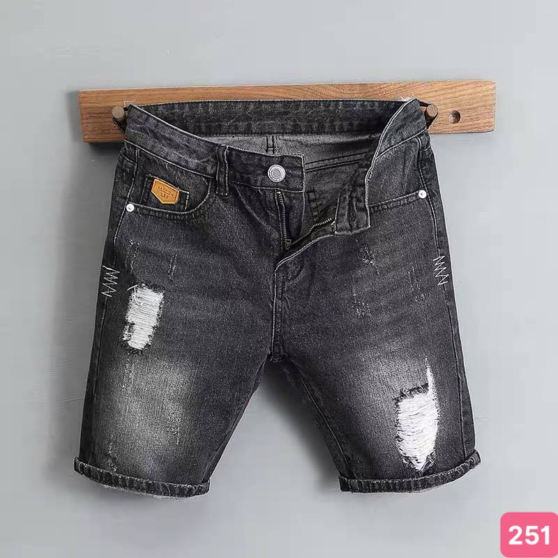 Quần Short Jean Nam Cao Cấp HD8100 Nhiều Mẫu Mới