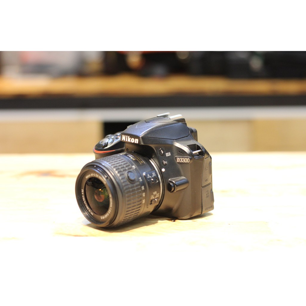 máy ảnh nikon D3300 KÈM 18-55 VR ngoại hình đẹp - Camera Jshop