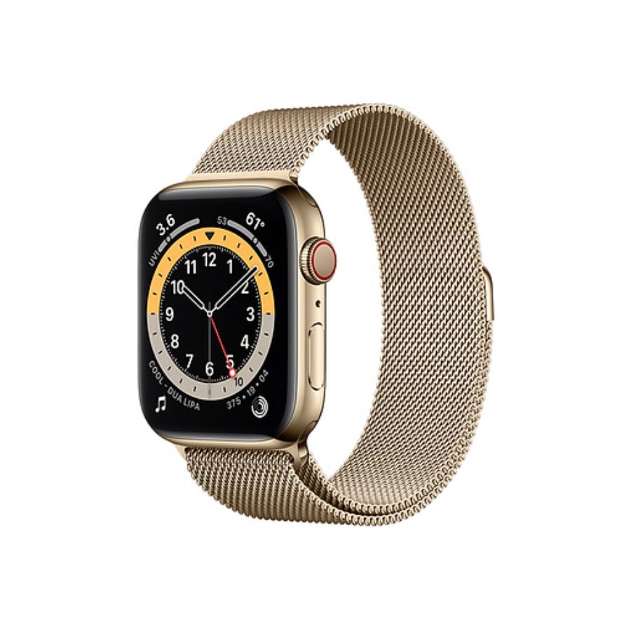 [ELAAR6 Giảm 6% Tối Đa 2TR] Apple Watch Series 6 (GPS + Cellular) Stainless Steel (Thép không gỉ/ Dây Milanese)