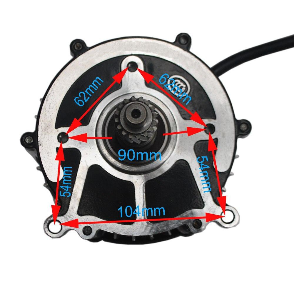 Mô tơ xe 3 bánh 48v-60v- 1000w, động cơ xe 3 bánh không chổi than, mô tơ xe ba gác, mô tơ xe 3 bánh DC 3 pha không chổi