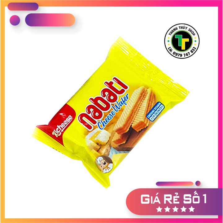 Combo 10 gói - Bánh xốp phô mai hiệu Nabati càng ăn càng nghiện loại 58g | BigBuy360 - bigbuy360.vn