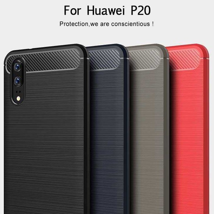 Ốp lưng điện thoại thời trang bằng Silicone mềm chống sốc cho Huawei P20 Huawei P20 Pro 5.7"