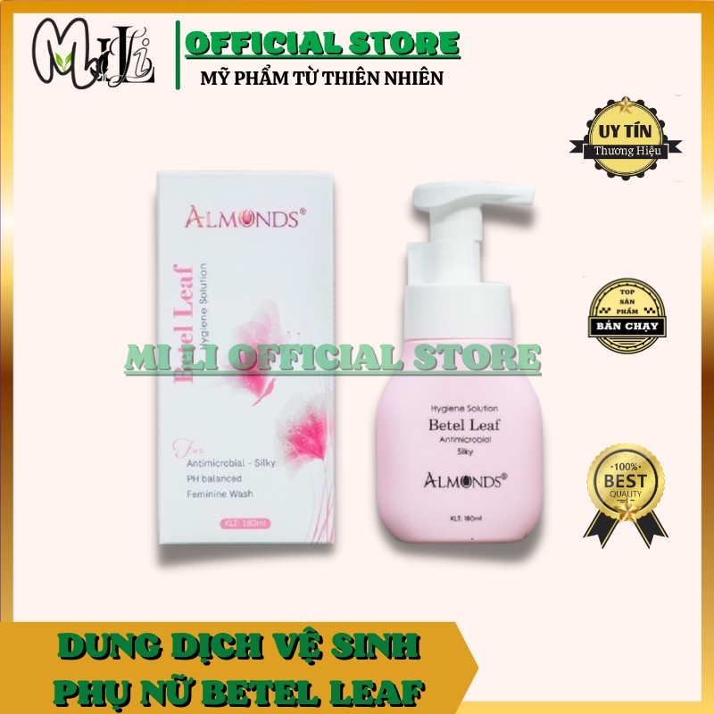 DUNG DỊCH VỆ SINH PHỤ NỮ LÁ TRẦU ALMONDS BETER LEAF