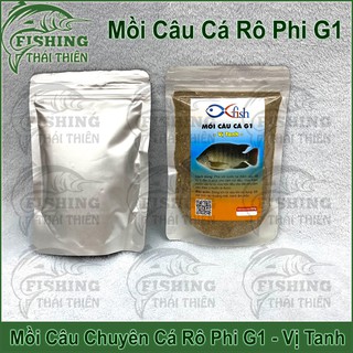 Mồi Câu Cá Rô Phi G1 Vị Tanh Gói 250g