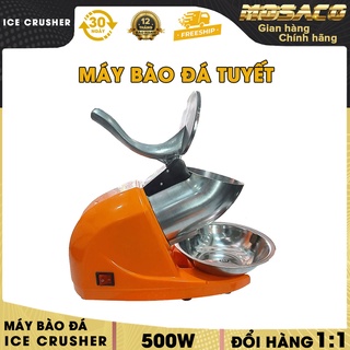 Máy bào đá 3 lưỡi ice crusher công suất 500w máy xay đá có thể chỉnh độ rộng lưỡi bào bảng điều khiển, tiện lợi - mosaco