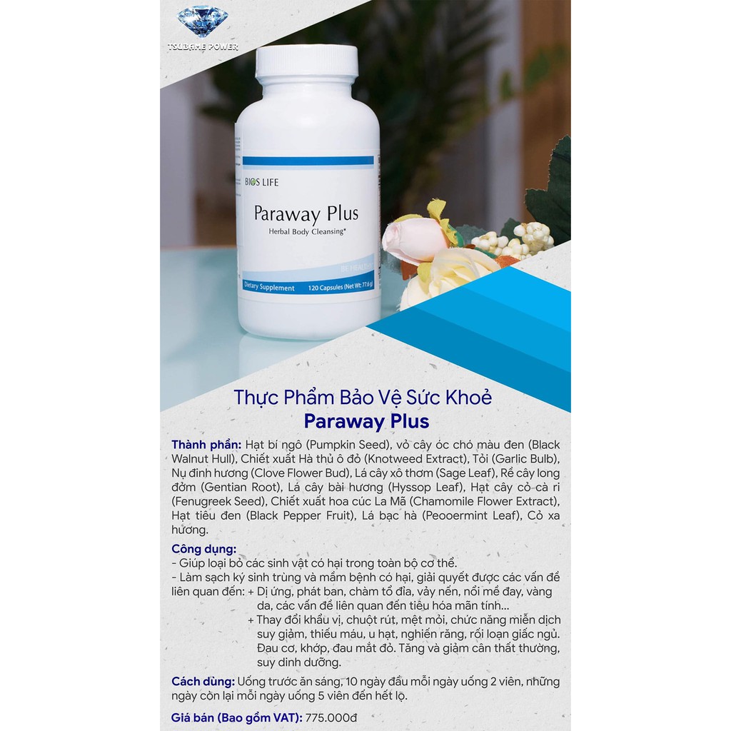 [Bảng giá và 01 Lọ Paraway] - paraway Plus | BigBuy360 - bigbuy360.vn