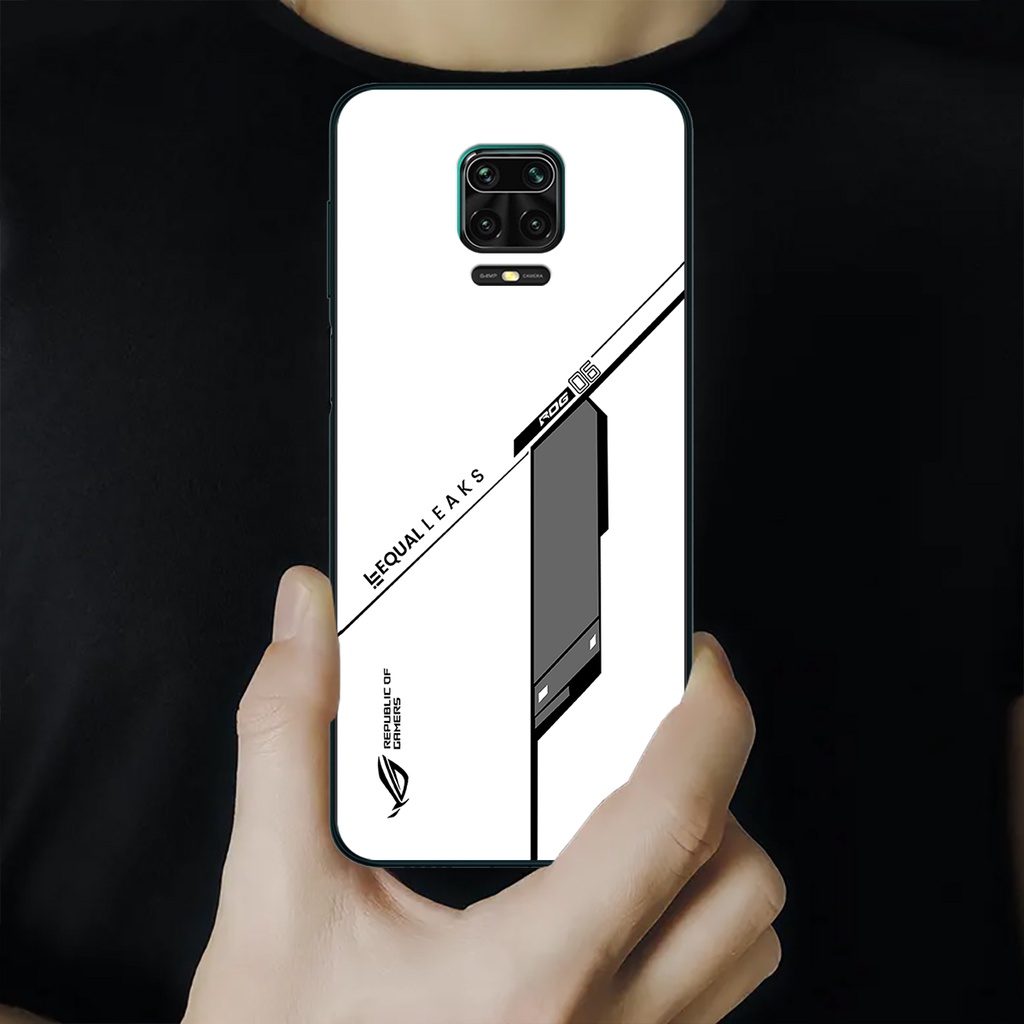 Ốp lưng điện thoại Xiaomi Redmi Note 9, 9S, 9 Pro - Republic of Gamers, chất liệu kính cường lực