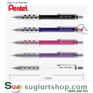 Bút chì kim cơ khí kim loại pentel p365 - pentel 0.5mm p365