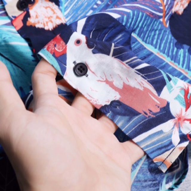 | Ảnh thật | Áo Zara Hoạ Tiết Hot Summer