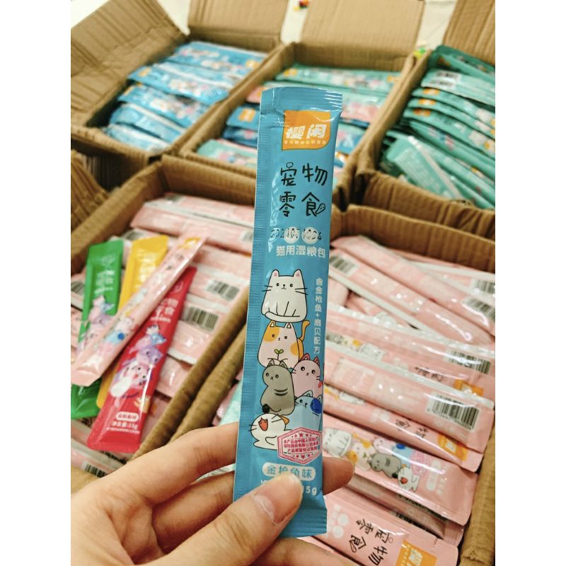 Súp thưởng cho mèo shizuka thanh 15gr