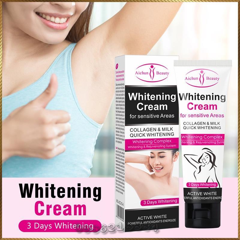 Kem xoá thâm nhanh làm trắng đều màu da Aichun Whitening Cream For Sensitive Areas A5694