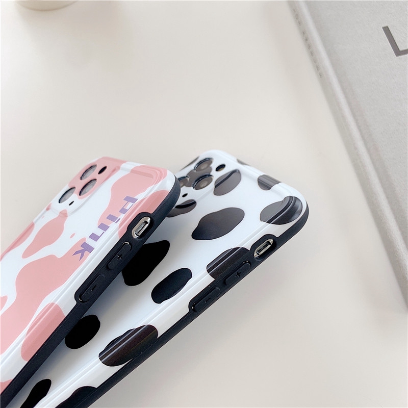 Ốp điện thoại mềm in họa tiết da bò cho iPhone 12 11 Pro MAX i7 i8 plus XR XS MAX SE 2020 | BigBuy360 - bigbuy360.vn