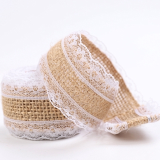 Cuộn Vải Ren 2m Đa Năng Dùng Để Trang Trí Thủ Công