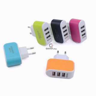 Củ sạc 3 cổng USB
