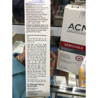 ACM sữa rửa mặt A.C.M xanh và đỏ