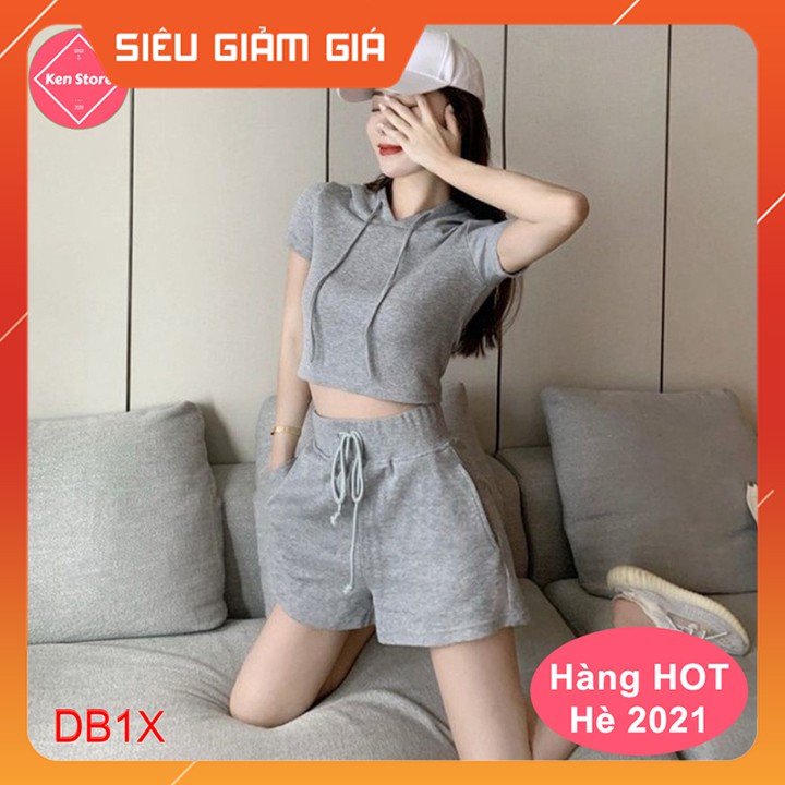 💥 Cả quần và Áo Croptop siêu tôn dáng, Size M,L,XL từ 40-60 Kg