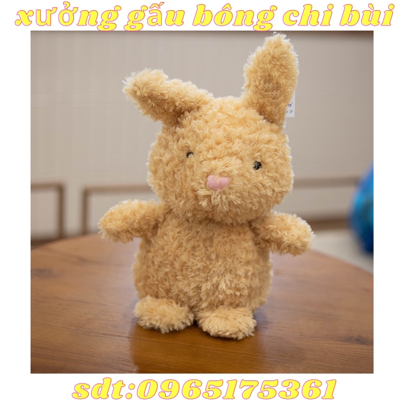 Thú bông lông xoăn