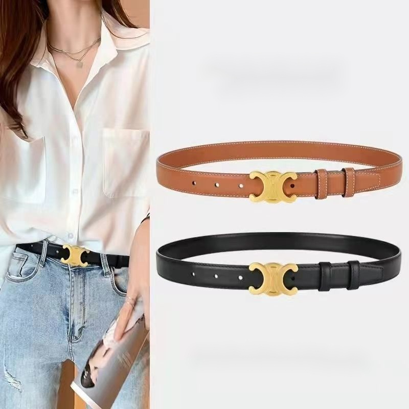 Thắt Lưng Thiết Kế Đơn Giản Thời Trang Theo Phong Cách Hàn Quốc Dành Cho Nữ