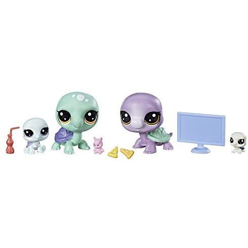 Đồ chơi LITTLEST PET SHOP - Gia đình Rùa Quý Tốc - Mã SP E1013/B9346