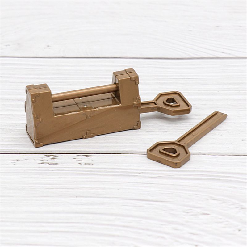 Ngực Kho Báu Đồ Chơi Mini Màu Vàng / Bạc Đáng Yêu Cho Bé