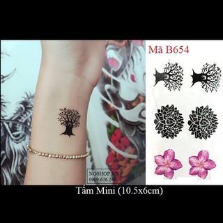 Hình Xăm Dán Cho Nữ - B654