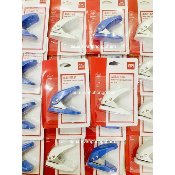 Kẹp Bấm Lỗ Mini Cao Cấp - Lỗ tròn 6 mm - Giúp bạn tạo lỗ tròn để treo vật dụng