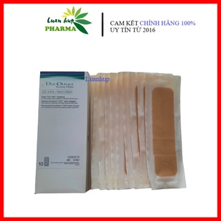 (Tặng 1h khẩu trang Zozo) 1hộp miếng dán Duoderm Extrathin 5*20 chống sẹo, sẹo lồi, viêm loét, hết thâm, dán mổ sản...