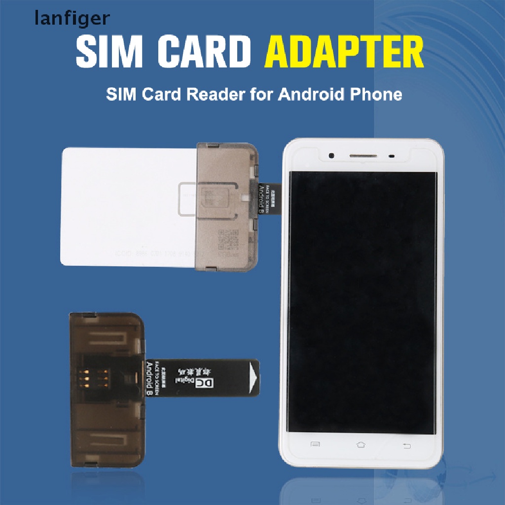 Đầu Đọc SIM Mini Hỗ Trợ Thẻ SIM Điện Thoại Android