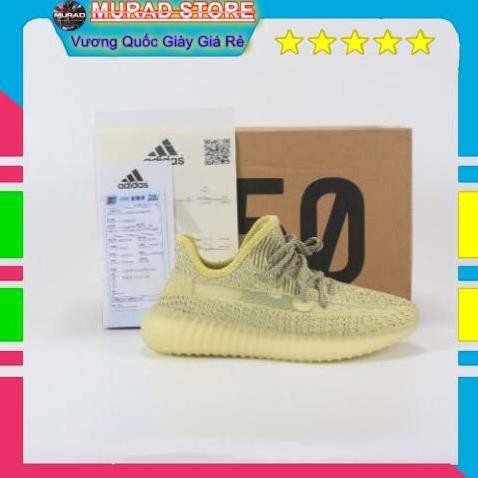 [TẶNG TẨY VỆ SINH+TẤT] giày thể thao sneaker yz350 vàng phản quang AV2 | BigBuy360 - bigbuy360.vn