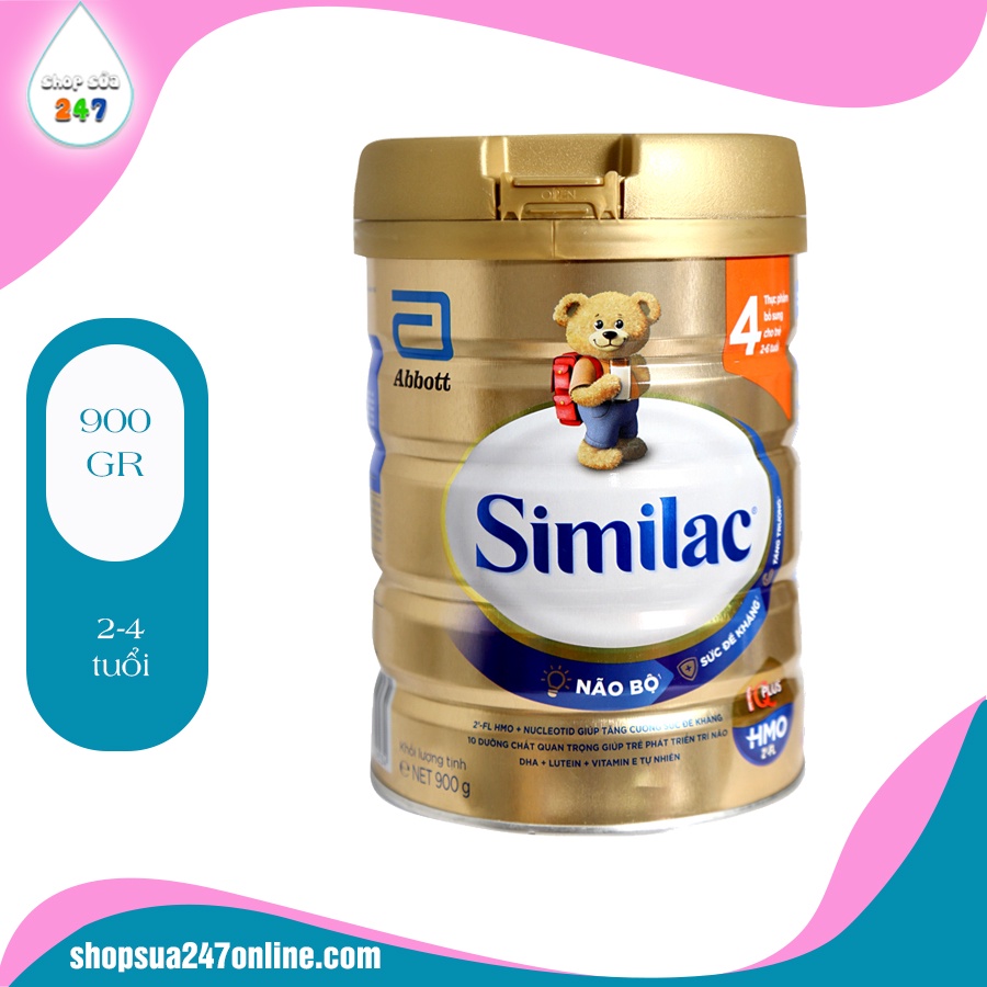 Sữa Similac IQ Plus HMO số 4 900g CH SUA BIM KG