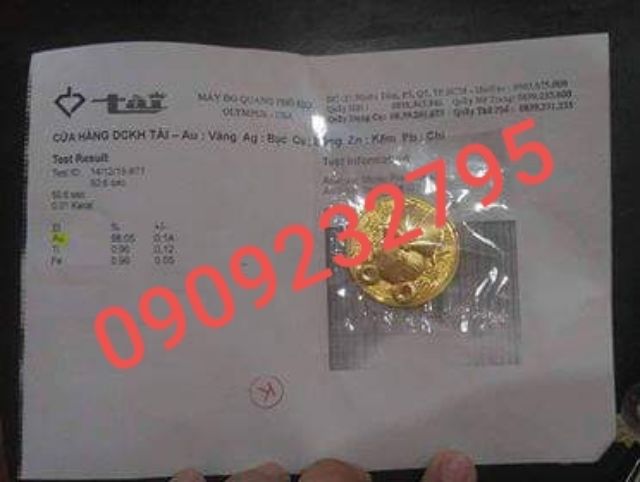 BAO LÌ XÌ THẦN TÀI 24K - Video thật, giấy kiểm đinh vàng và feedback KH