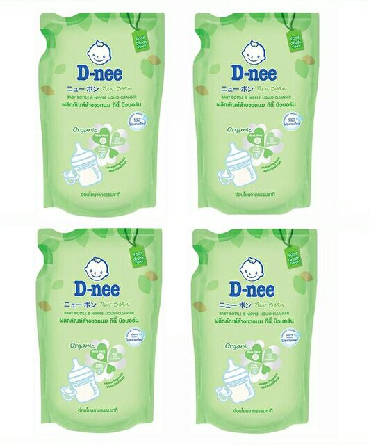 Túi nước rửa bình sữa Dnee 600ml