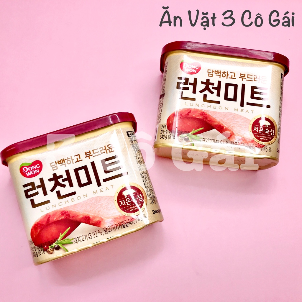 Thịt Hộp Spam Hàn Quốc 340g