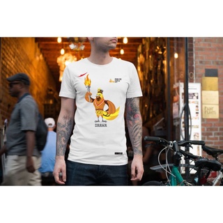 Áo Thun Thể Thao Chất Liệu COTTON In Hình Vẽ PON Ppua-COTTON COMBAD 30S