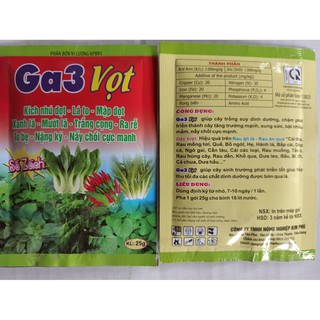 Phân bón lá Ga3 Vọt - Gói 25g
