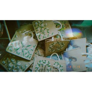 Túi merci cúc họa mi 2 mặt ( cúc vòng và cúc mọc)