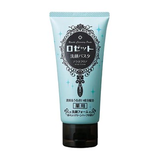 Sữa Rửa Mặt Ngừa Mụn Rosette Cleansing Pasta Face Wash Pasta Acne Clear 120g