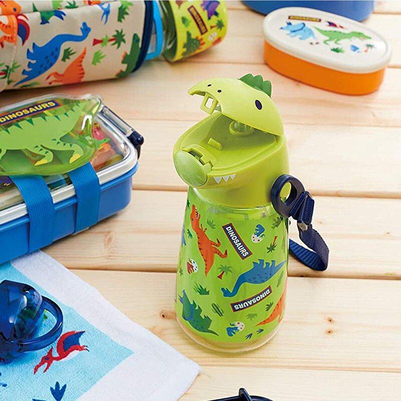 Cốc Uống Nước Trực Tiếp Có Ống Hút Hình Khủng Long Phong Cách Nhật Bản Hợp Xu Hướng Mùa Hè Mới Cho Trẻ Mẫu Giáo