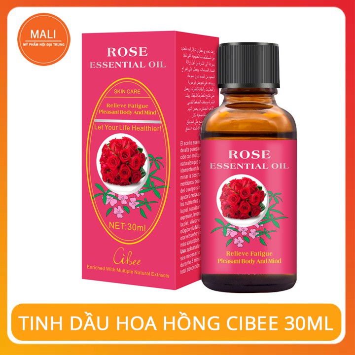 Tinh Dầu Hoa Hồng Massage 30ml